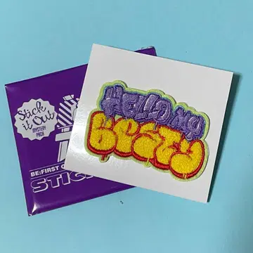 Hello My BESTY vol.2 시크릿 모코모코 자수 스티커