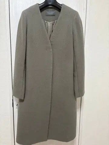 Spick&Span 멜톤 V넥 코트