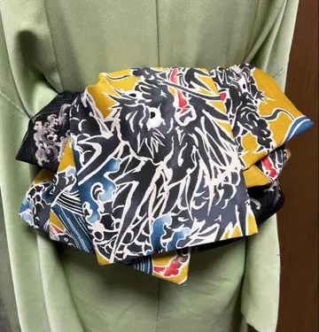 성인용 헤코 오비, 용 패턴 리버서블 롱 타입