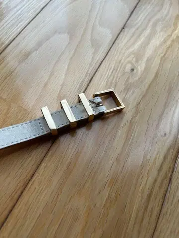 메종 보아네 벨트 아이보리