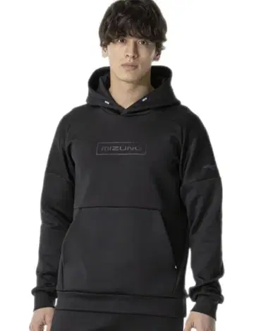 미즈노 스트레치 후드 맨투맨