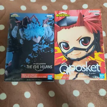 나의 히어로 아카데미아 키리시마 에이지로 시가라키 토무라 피규어 세트