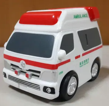 탈것 컬렉션 풀백 미니카 구급차 (도쿄 소방청)