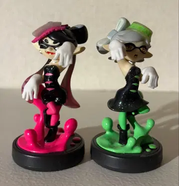 스플래툰 amibo 시오카라즈 아오리 호타루