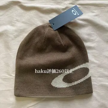 Oakley 브라운 니트 모자 로고