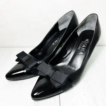 [ 미사용급 ] DIANA 23.5cm 포인트 투 오페라 슈즈 리본