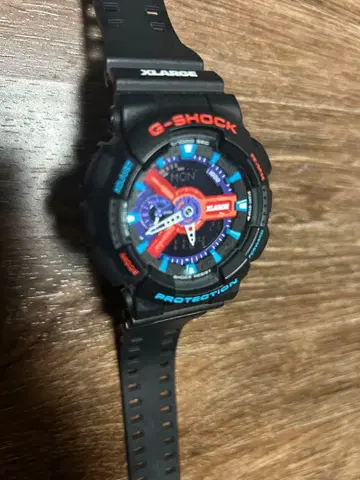 G-SHOCK XLARGE 콜라보 모델 블랙