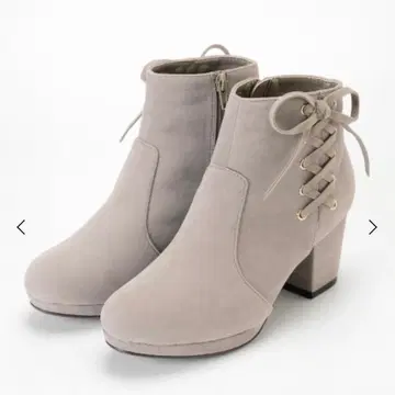 사이드 레이스업 부츠