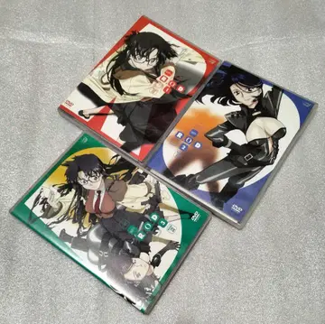 최초 한정 R.O.D READ OR DIE DVD 전 3권 세트