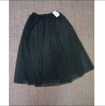 레리움 워셔블 튤 루이지 스커트