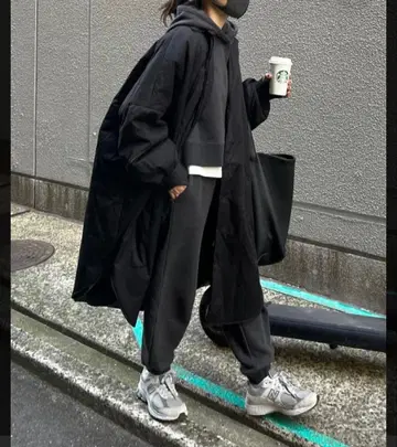 파실 FASHIRU 셔츠 디자인 코트 다운 롱 코트