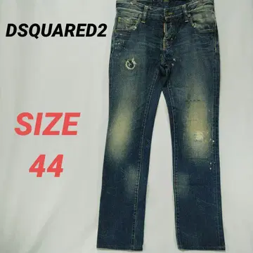 DSQUARED2 디스퀘어드 데미지 크러쉬 청바지 남성용 데님