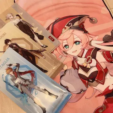 [ 4세트 ] 리월 타월 파일 마스크 케이스 원신