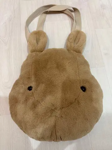 핑크하우스 토끼 백 브라운