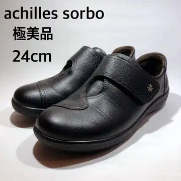 [ 컨디션 최상 ] 아킬레스 솔보 벨크로 와이드 가죽 컴포트