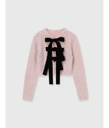 프론트 리본 니트탑 eimy istoire