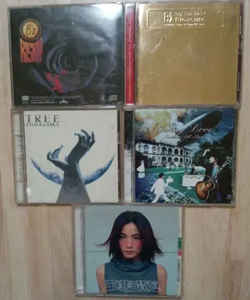 B'z RISK, 차게아스카 TREE, 서던 5장 CD 묶음 세트