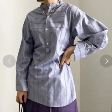 아메리 빈티지 BALLOON SLEEVE SHAPE SHIRT