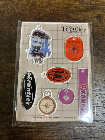 요이사키 카나데 세카라이 미니 캐릭터 아크릴 키링