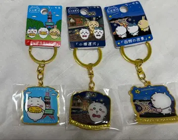 치이카와 지역 한정 키링 3개 세트