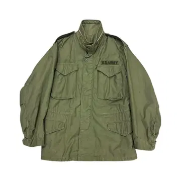 60s M-65 필드 자켓 2nd 타입 S-R 올리브