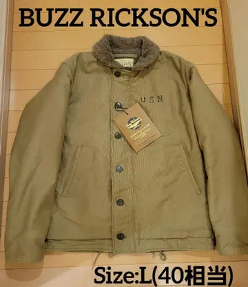 [ 새상품급 ] 버즈릭슨 N-1 덱 자켓 사이즈 L BR11136