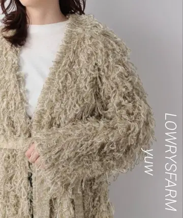[ 새상품급 ] LOWRYSFARM yuw 루프 니트 가디건 코디건
