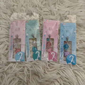 시즈쿠짱 팝업 엄브렐라 마커 4종 세트