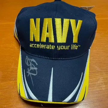 나스카 레이싱 캡 US NAVY 셰인 하프먼 사인