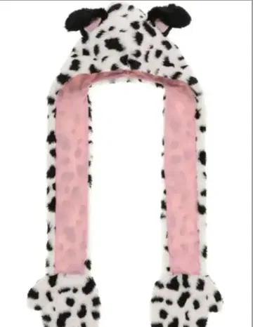 101마리 강아지 머플러 캡