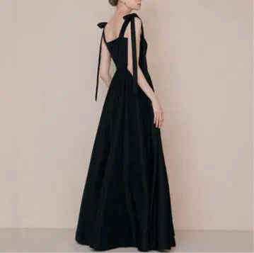 촬영용 드레스 블랙