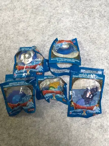 [미개봉] 드래곤 퀘스트 X 피규어 펩시 5체
