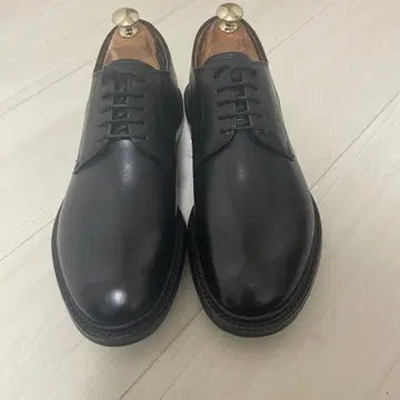 [미사용] 리갈 플레인토 24.5 블랙 J291 하프 러버 포함