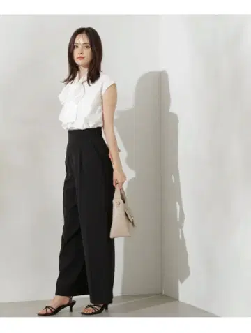 프로포션 바디 드레싱 베이직 와이드 팬츠