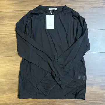 코튼 나일론 천축 시어 크루넥 T셔츠