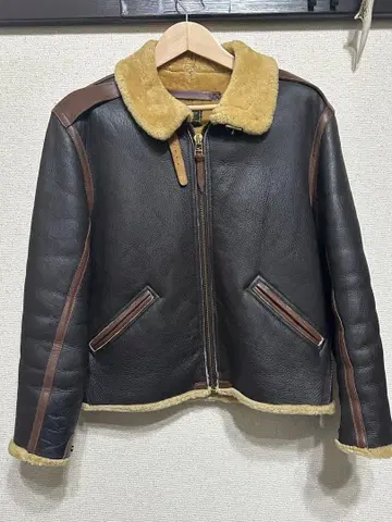 모건 B-6 가죽 자켓 38