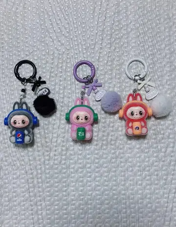 러브브 캐릭터 키링 3종 세트