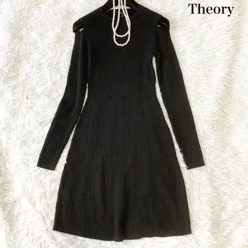 테리 오픈 숄더 리브 니트 원피스 현행 택 S 사이즈