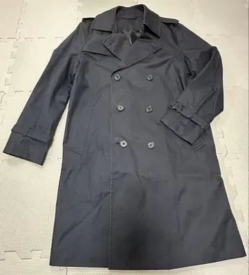 UNIQLO 다크 블루 트렌치코트 M