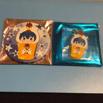 하츠네 미쿠 카라아게쿤 캔뱃지 키링 KAITO