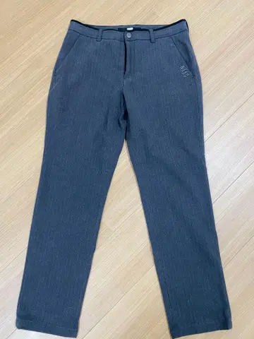 WAAC 스트라이프 골프 팬츠 그레이