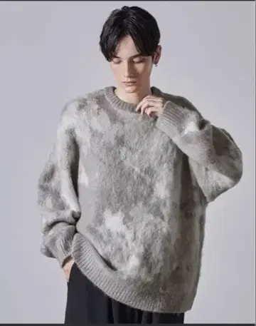 니트 스웨터 그레이 CLEL