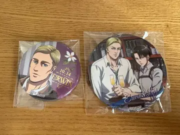 진격의 거인 엘빈 리바이 리바이 병장 캔뱃지 트리 빌리지