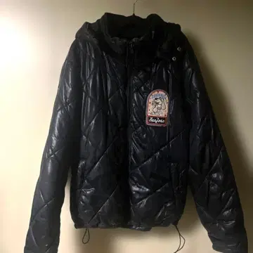 다운 자켓 L 사이즈 블랙