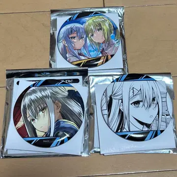 누에의 음양사 럭키 캔뱃지 BOX 후지노 시로하 스오 나나사키