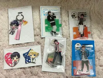 오하시 카즈야 이치고타니 호시조라 아크릴 스탠드 아크릴 키링 캔뱃지 세트