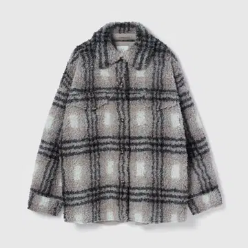 시루무린 BOA 스웨이드 오버 셔츠 자켓