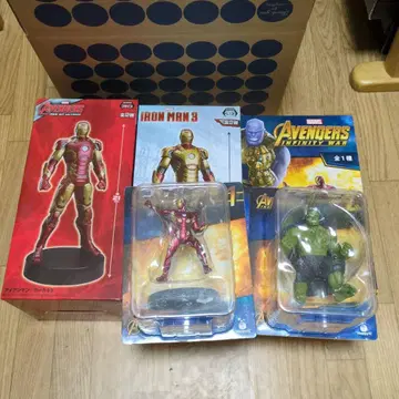 아이언맨 마크42 마크43 마크50 헐크 피규어