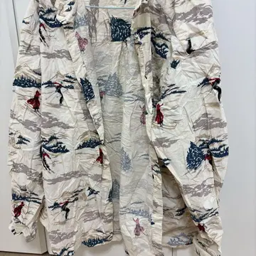 Eddie Bauer 긴팔 셔츠 L 아이보리 패션 [ L ]