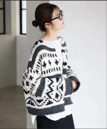 SLOBE IENA 코위찬 니트 가디건